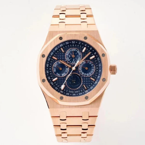 AP Royal Oak Blue Dial – Rosegold 904L Steel – 41mm